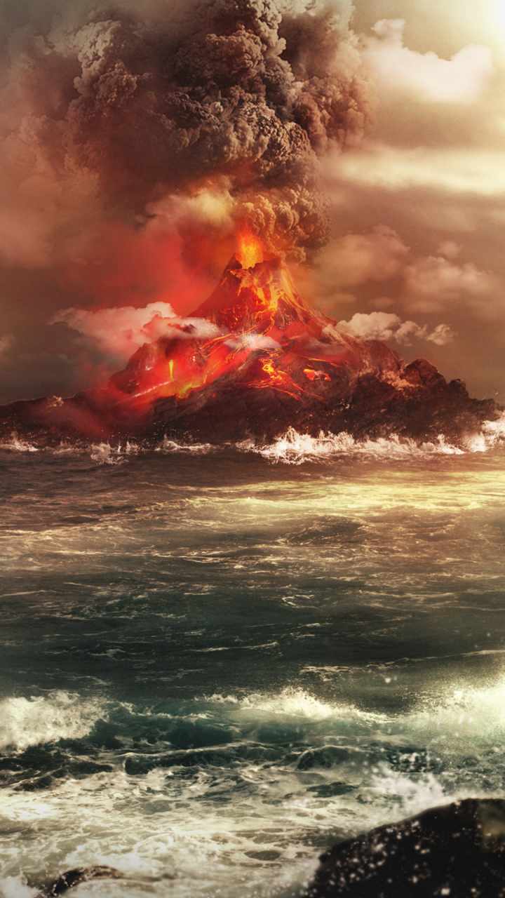 Download Flame Smoke Eruption Lava