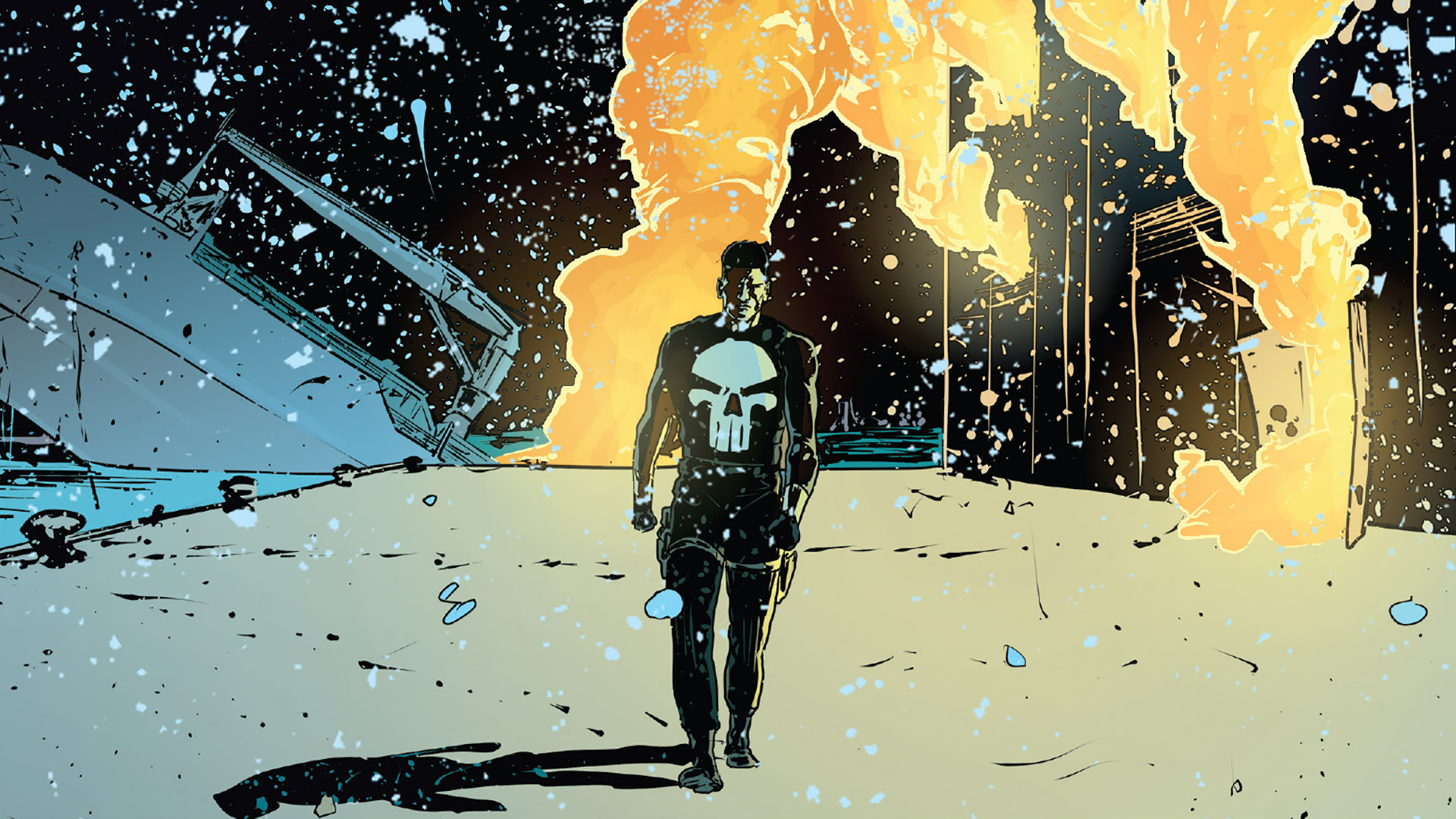 Download Comic Punisher HD Wallpaper