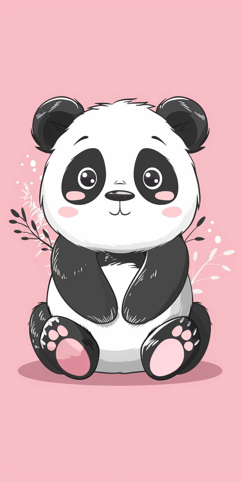 Adorable Panda Wallpaper