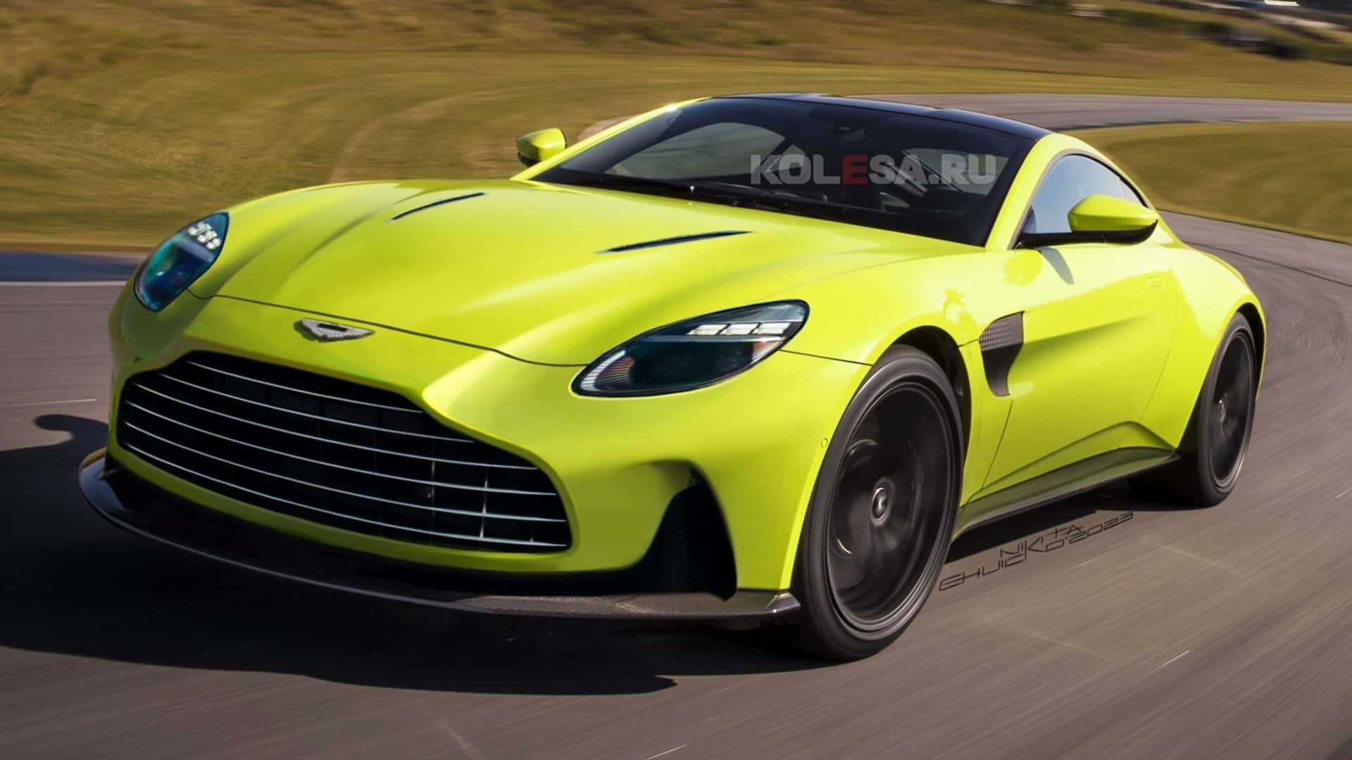 Refreshed Aston Martin Vantage Rendered