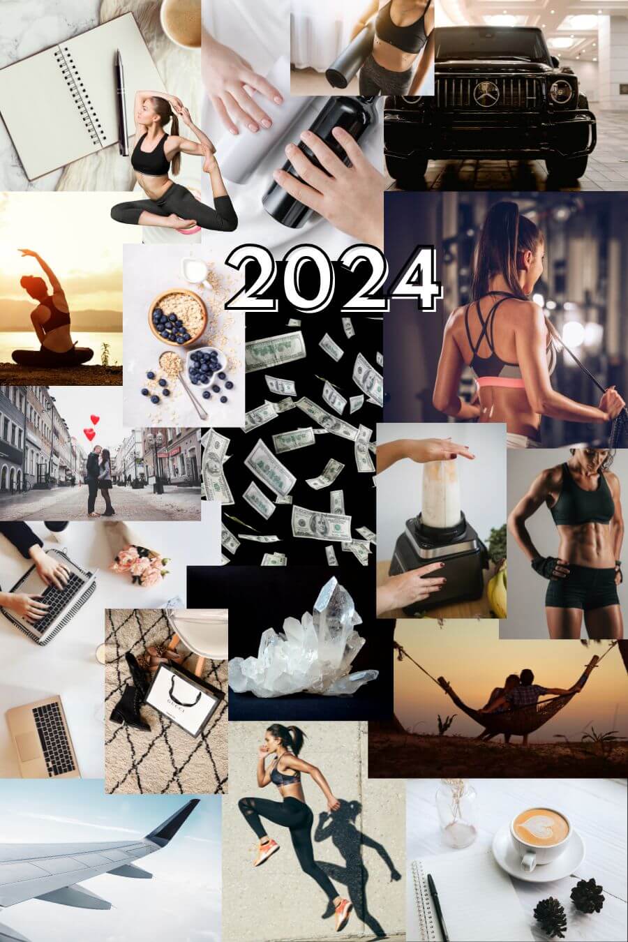 2024 Vision Board Ideas and Examples