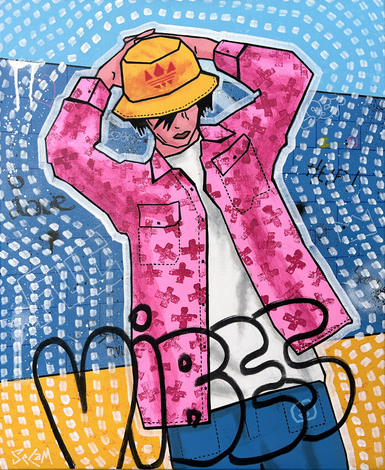 VIBES by SeCam, Painting