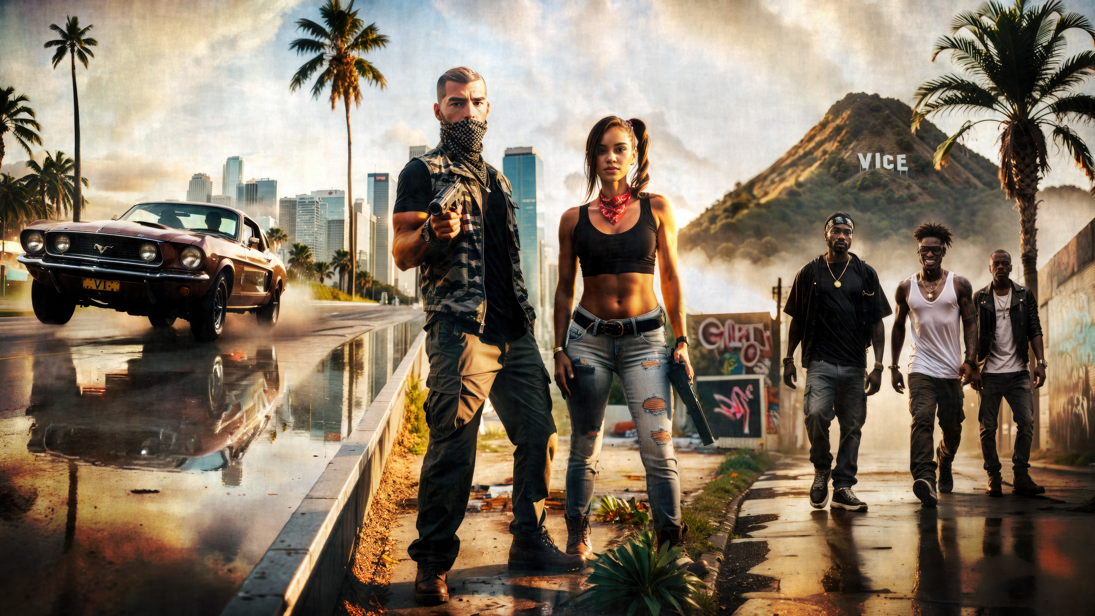 Gta 6 Game 4k Wallpaper, HD Games