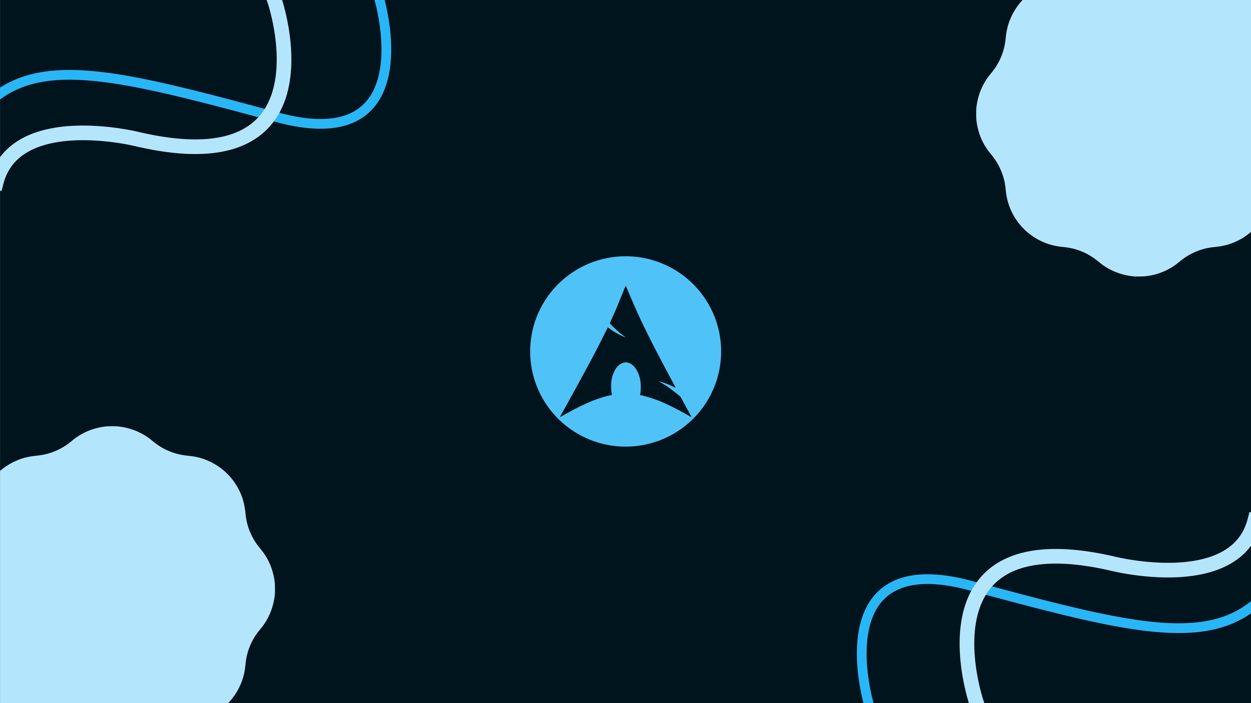 Linux Arch Dark 4k Wallpaper, HD