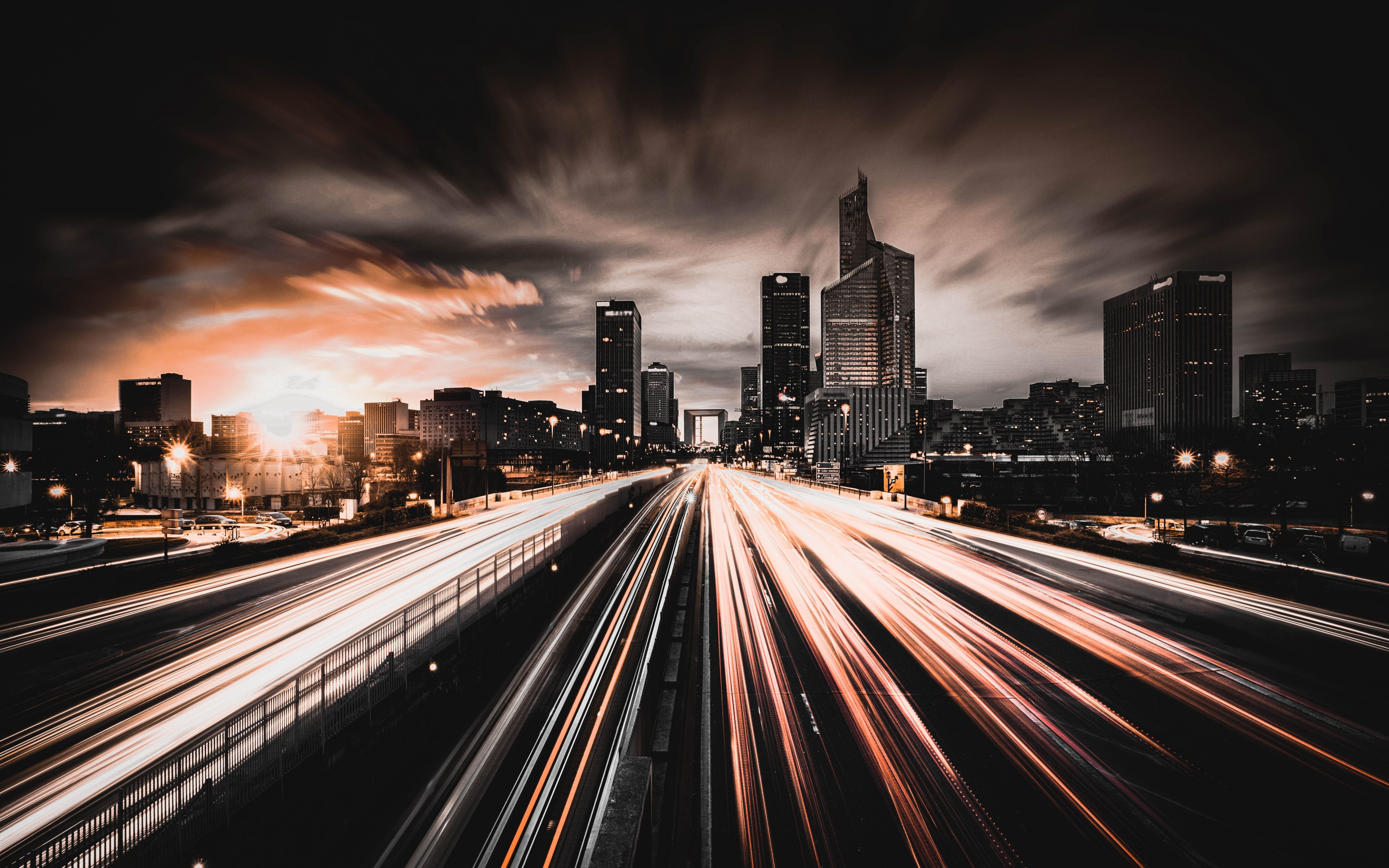 Download wallpaper 3840x2400 city