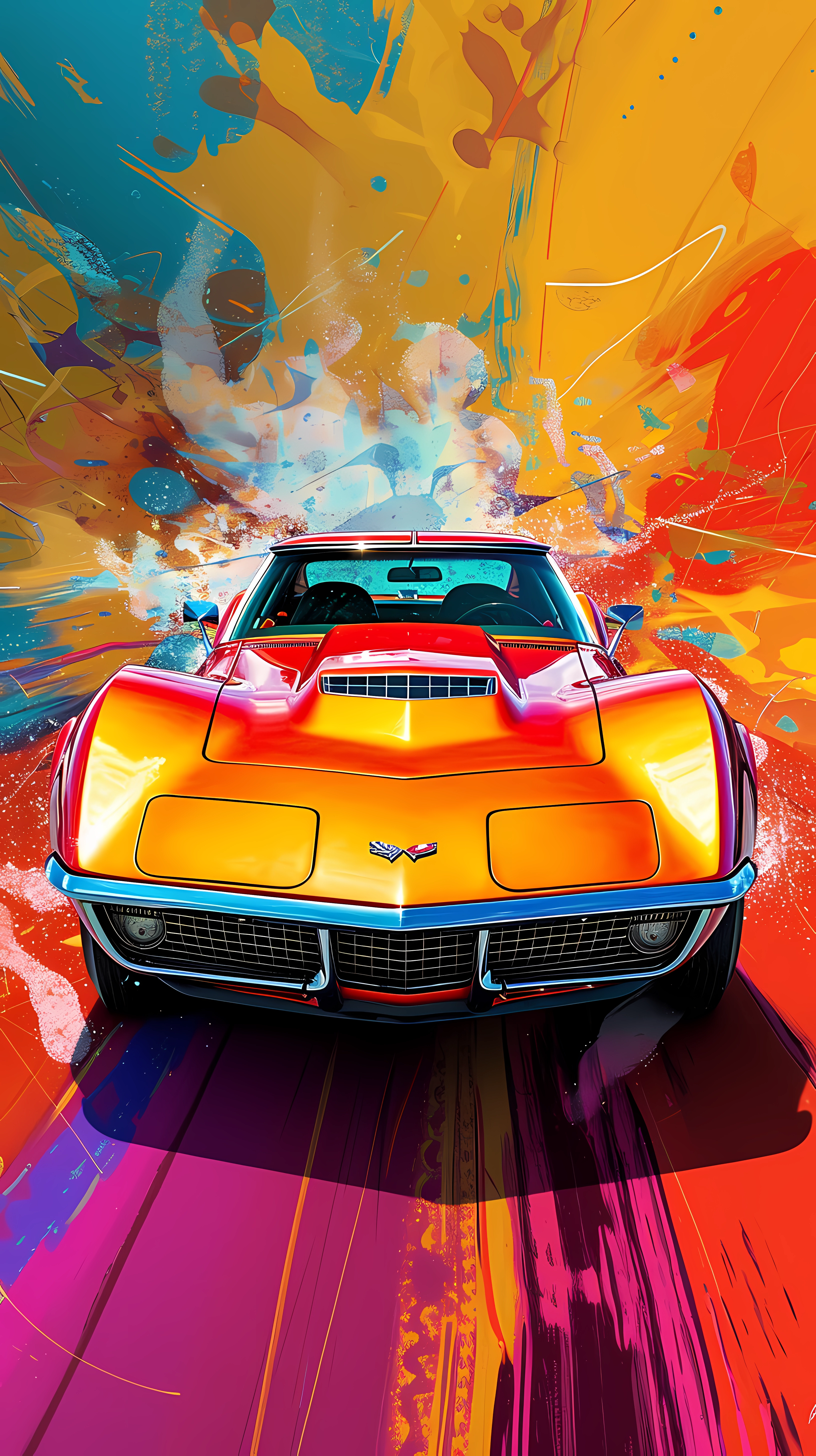 Corvette Phone Wallpaper