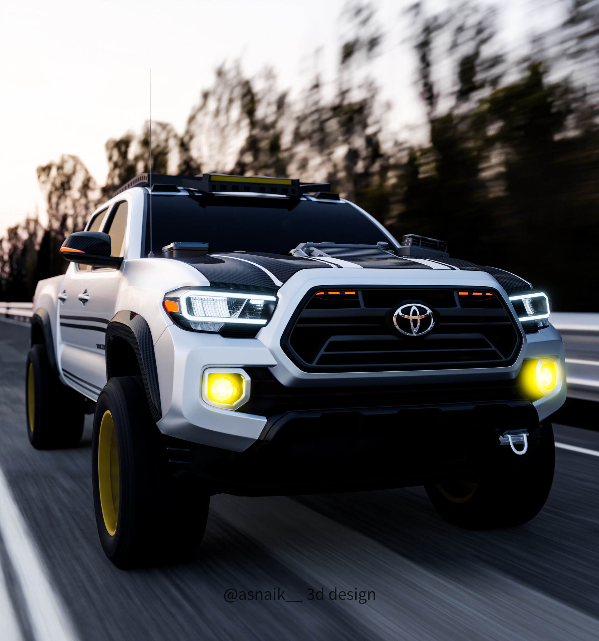 Toyota Tacoma 2021 full CGI!