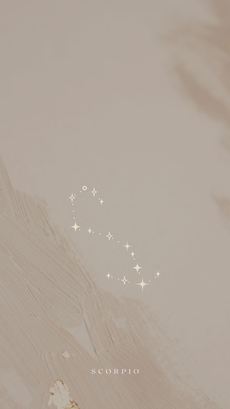 Scorpio aesthetic astrology wallpaper