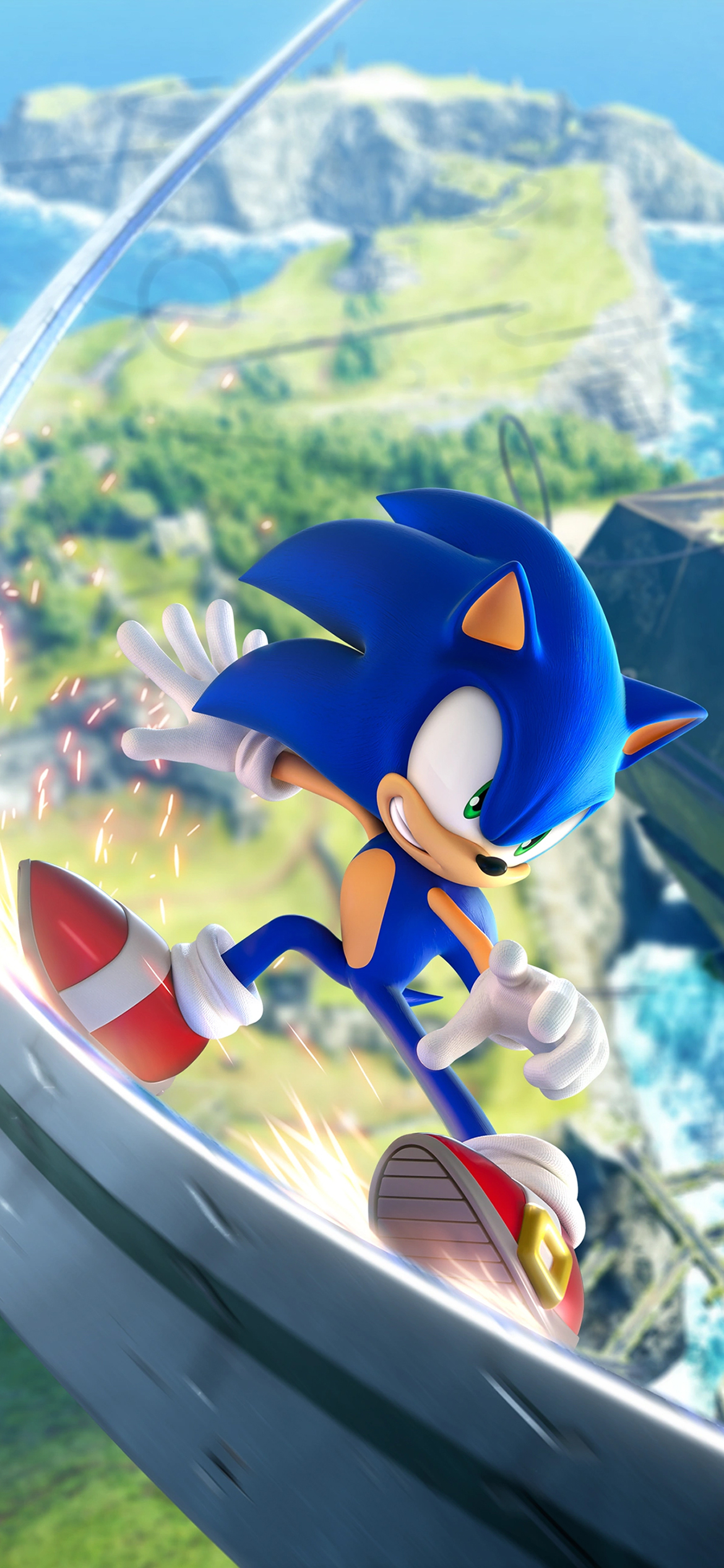 Sonic Frontiers Artwork Wallpaper