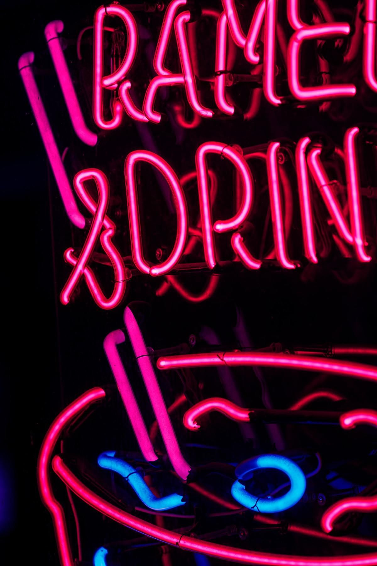 Neon wallpaper, Neon
