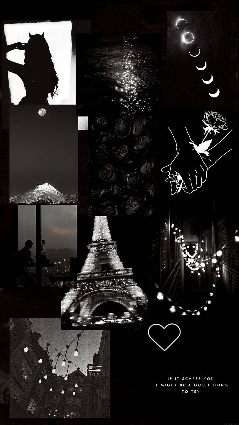 Black Aesthetic iPhone HD Wallpaper