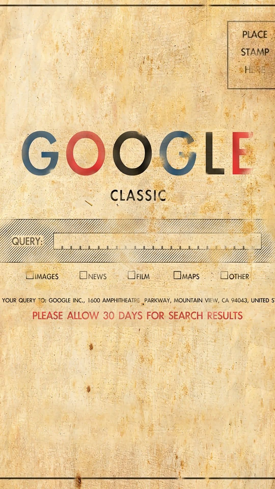 Retro Google. iPhone Wallpaper. Best