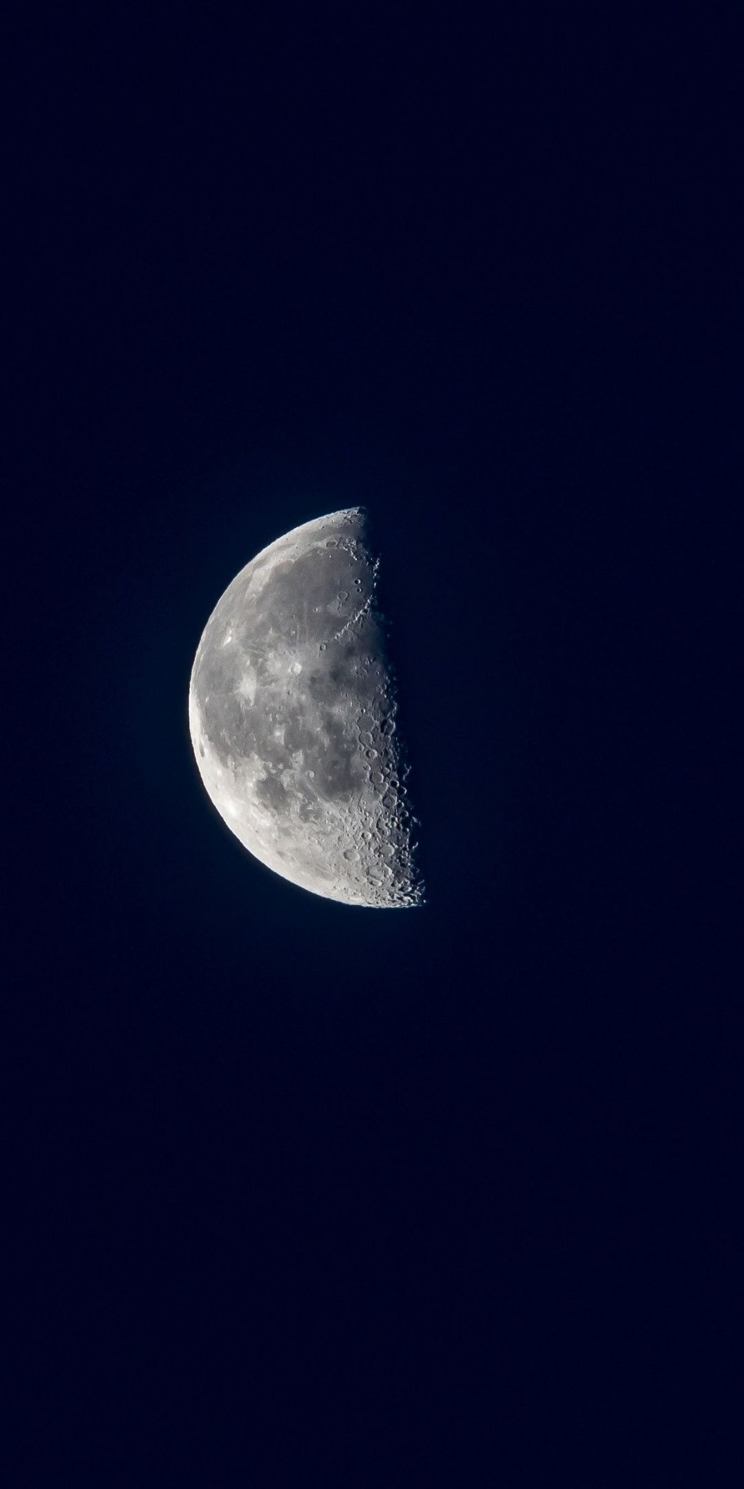 Half Moon, Sky, 1080x2160 Wallpaper