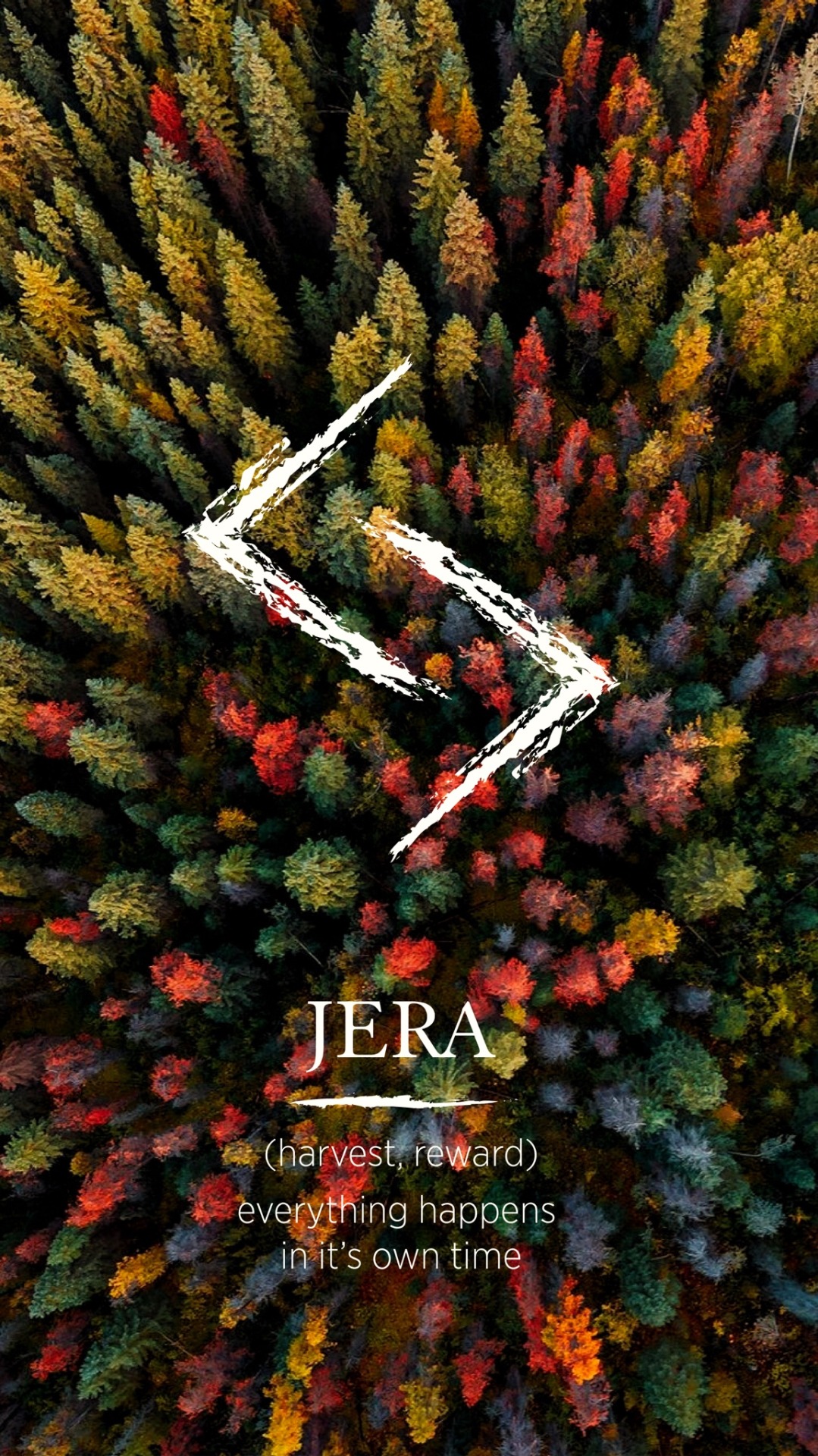 JERA The Norse rune for the letter “J