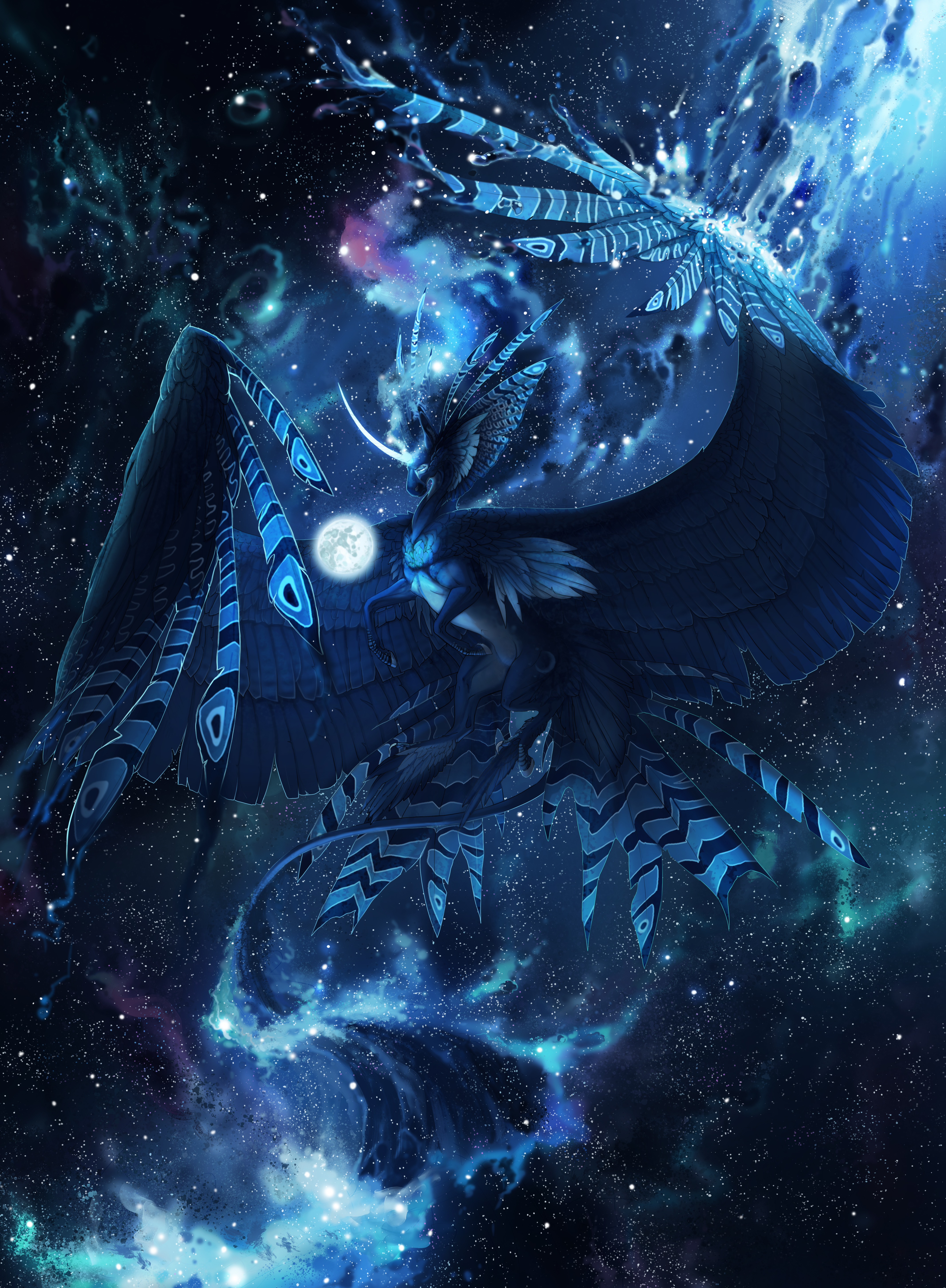 Mystic wallpaper for mobile phone