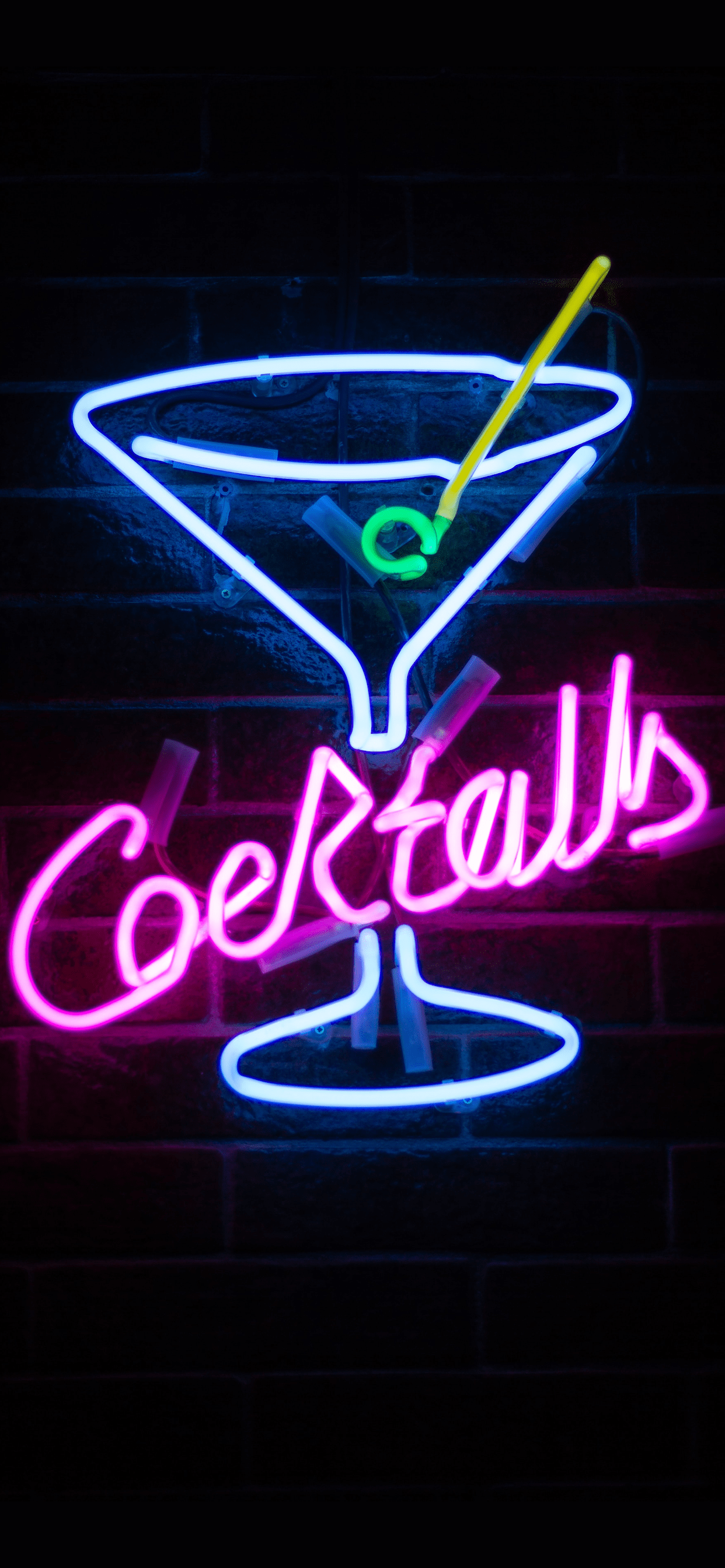 Neon sign Wallpaper for iPhone 11, Pro