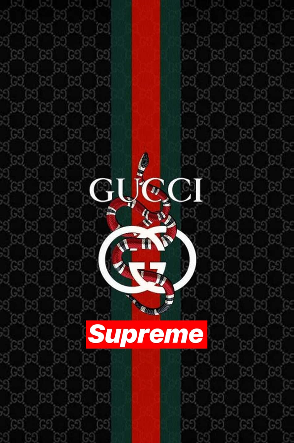Supreme Gucci Wallpaper
