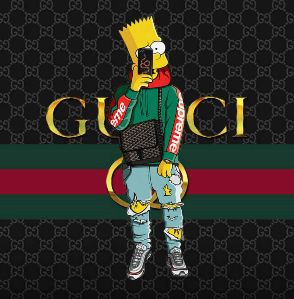 Simpsons Wallpaper With Gucci Wallpaper