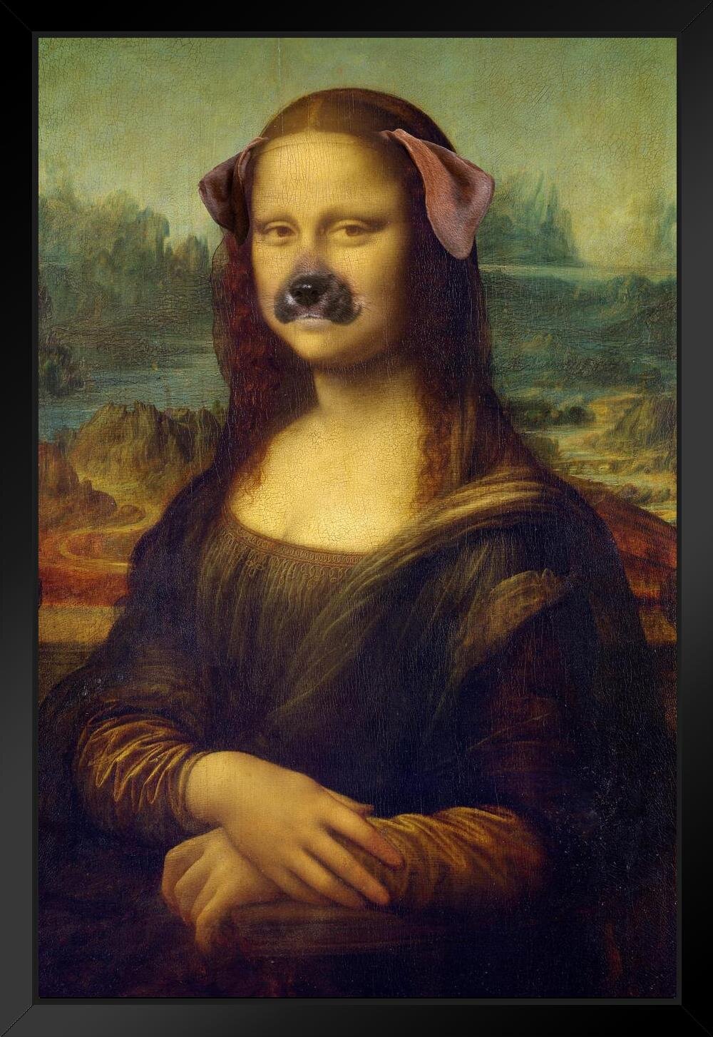 Trinx Mona Lisa Puppy Dog Filter Parody