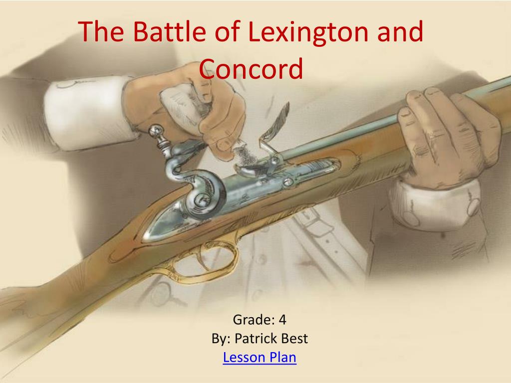 The Battle of Lexington and Concord
