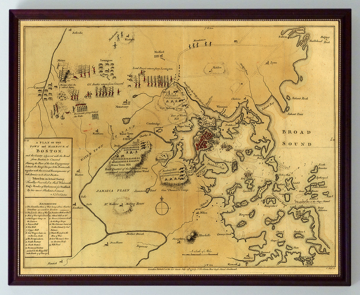 Lexington & Concord, Siege of Boston, 1775