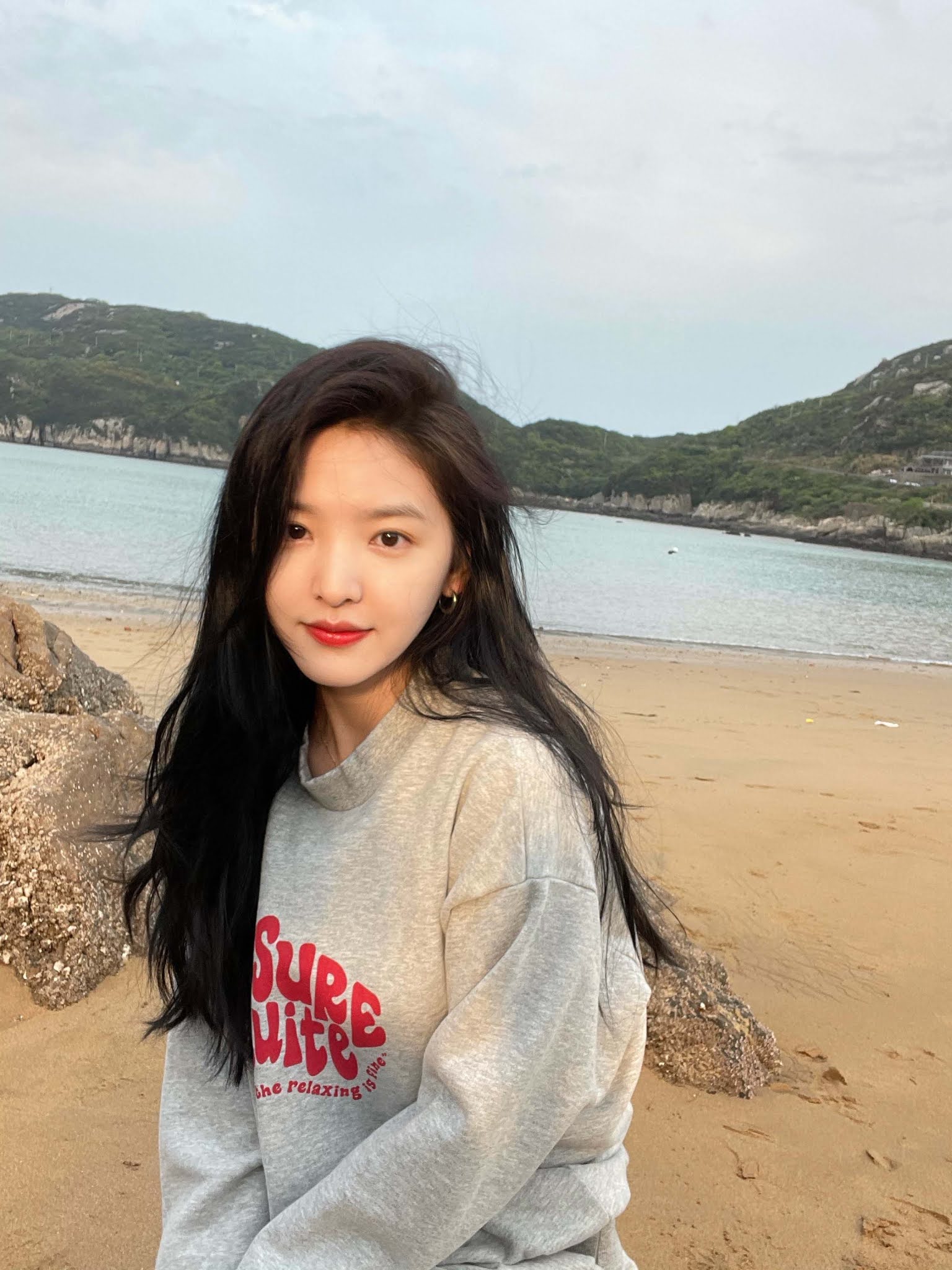 Zhang Ruonan poses for photo shoot