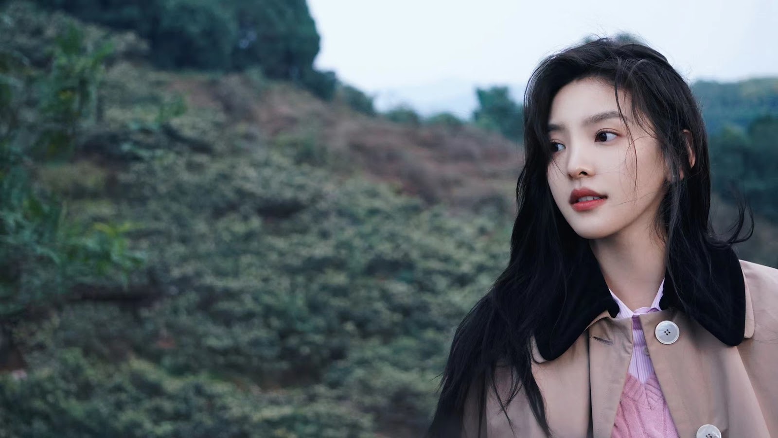 Zhang Ruonan at promo event