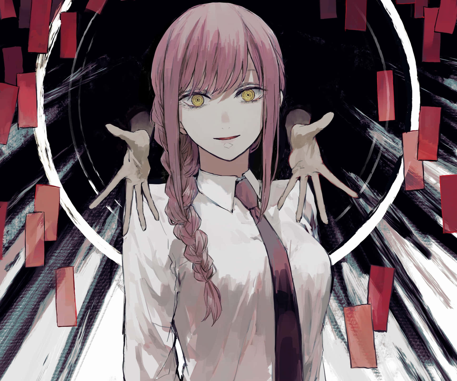 Makima Chainsaw Man Wallpaper