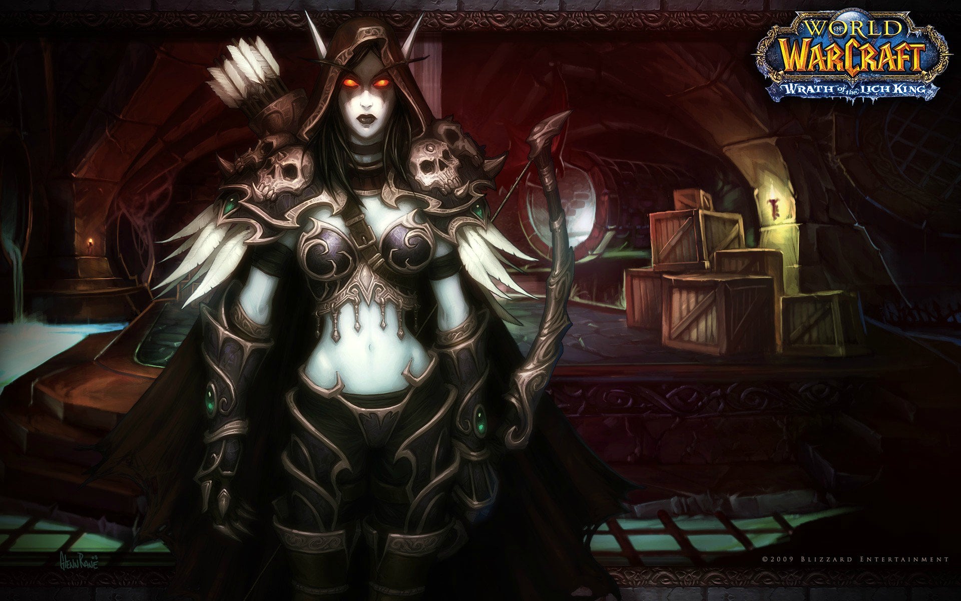 My favorite Warcraft wallpaper: Lady