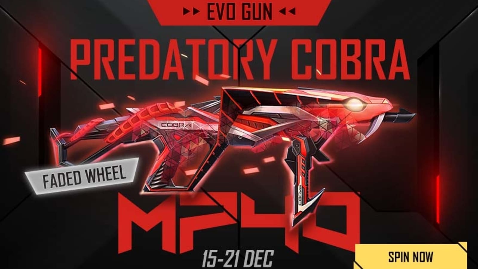 Garena Free Fire: Get MP40 Evo Gun Skin