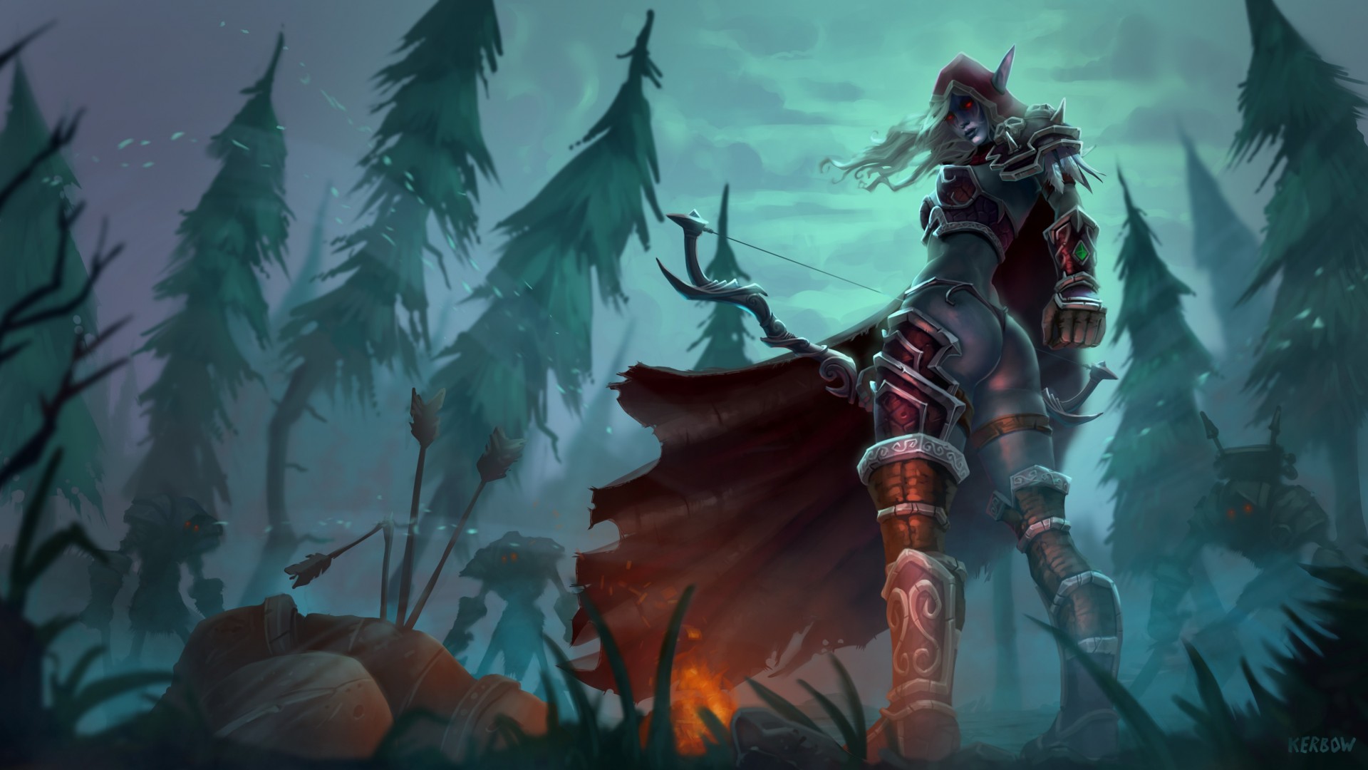 Lady Sylvanas Windrunner wallpaper