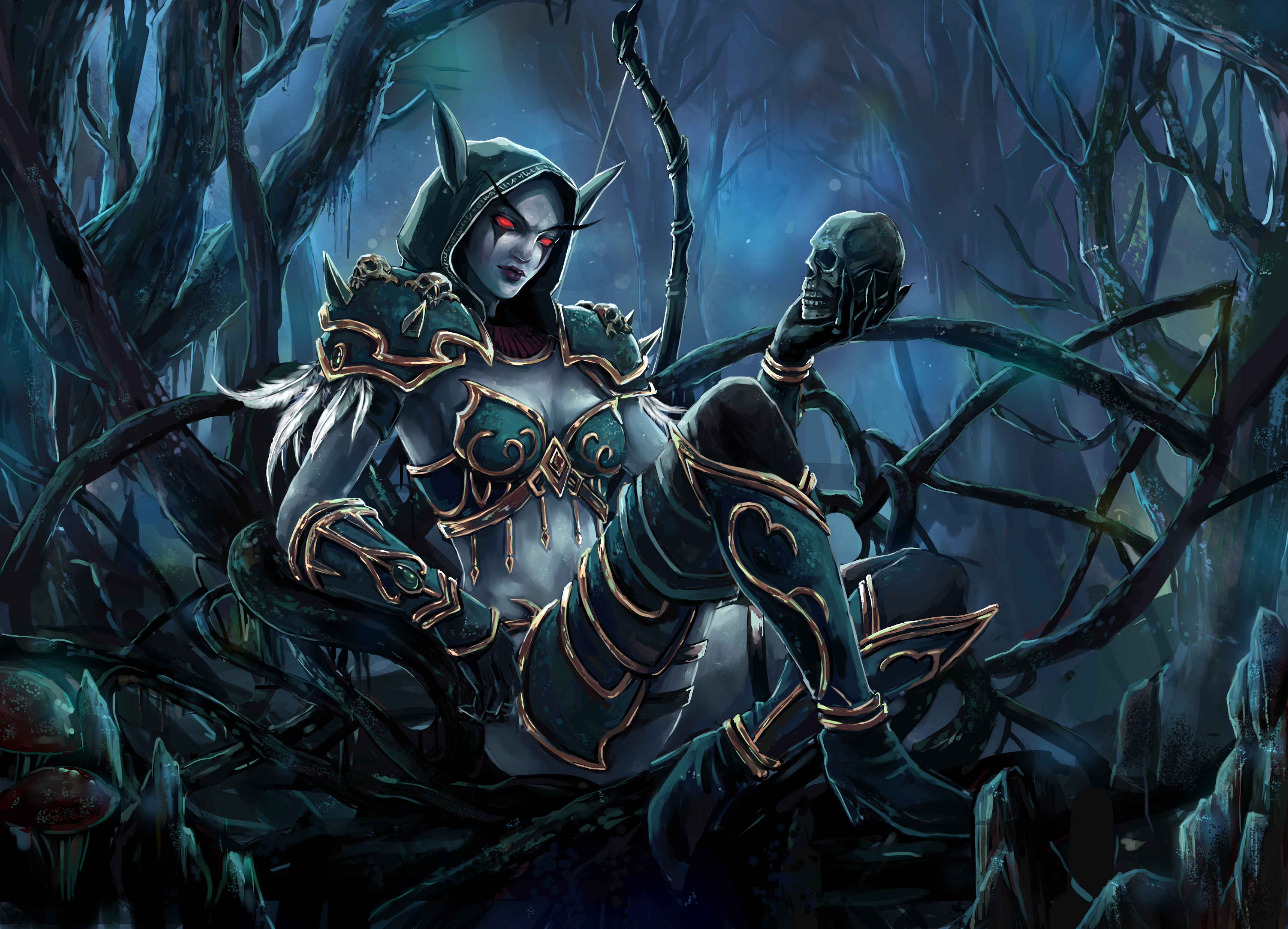 Desktop Wallpaper WoW Archers Sylvanas