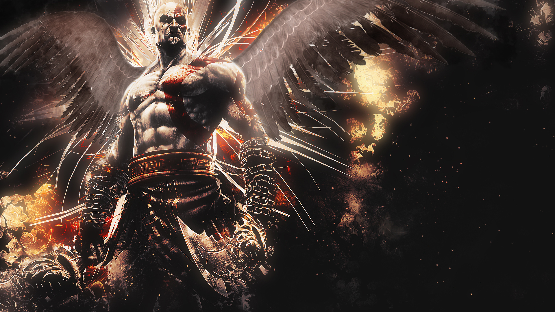Desktop Wallpaper God of War Man