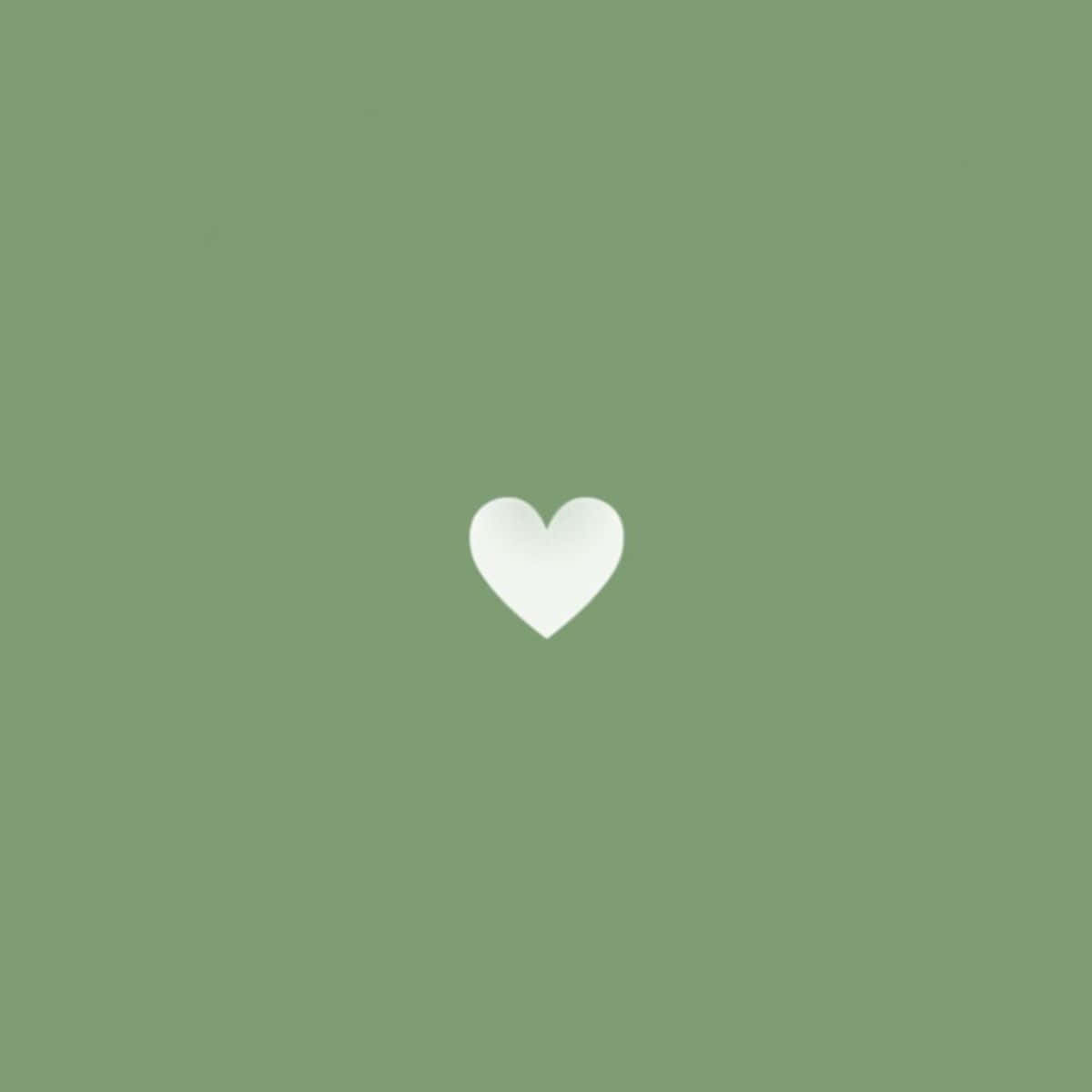 mint green hearts Wallpaper
