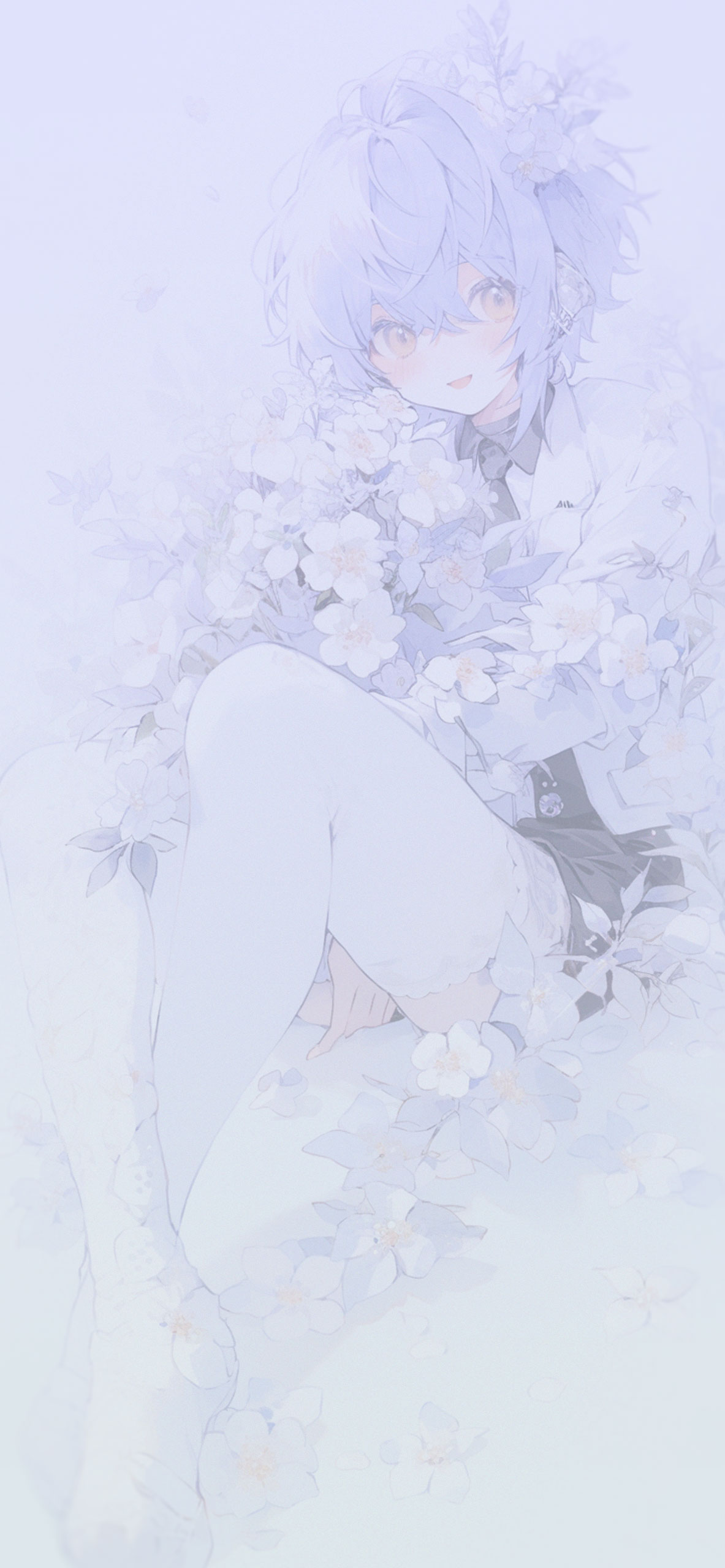 Genshin Impact Ganyu White Art