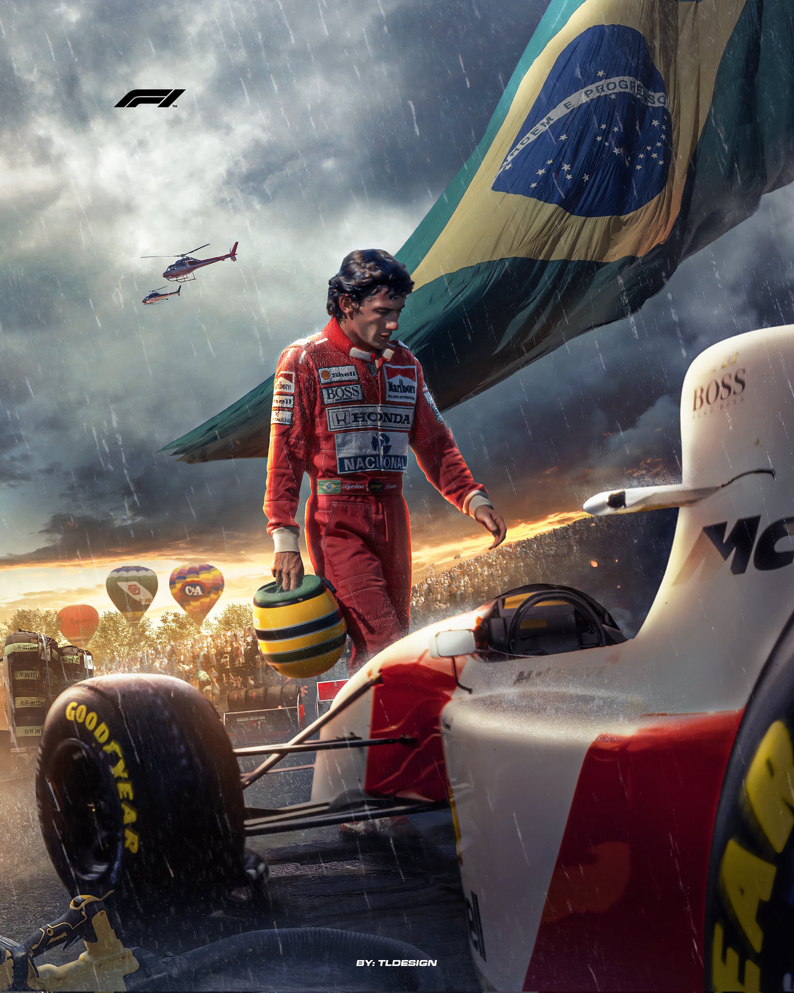 Tl Design Senna poster