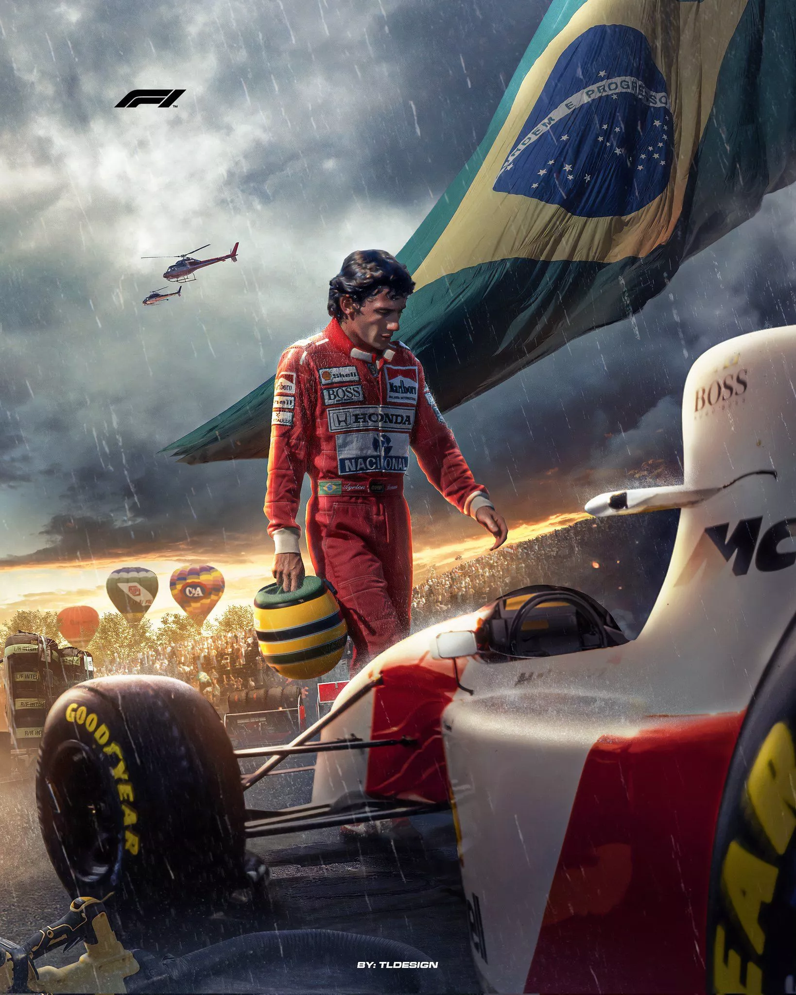 Tl Design Senna poster