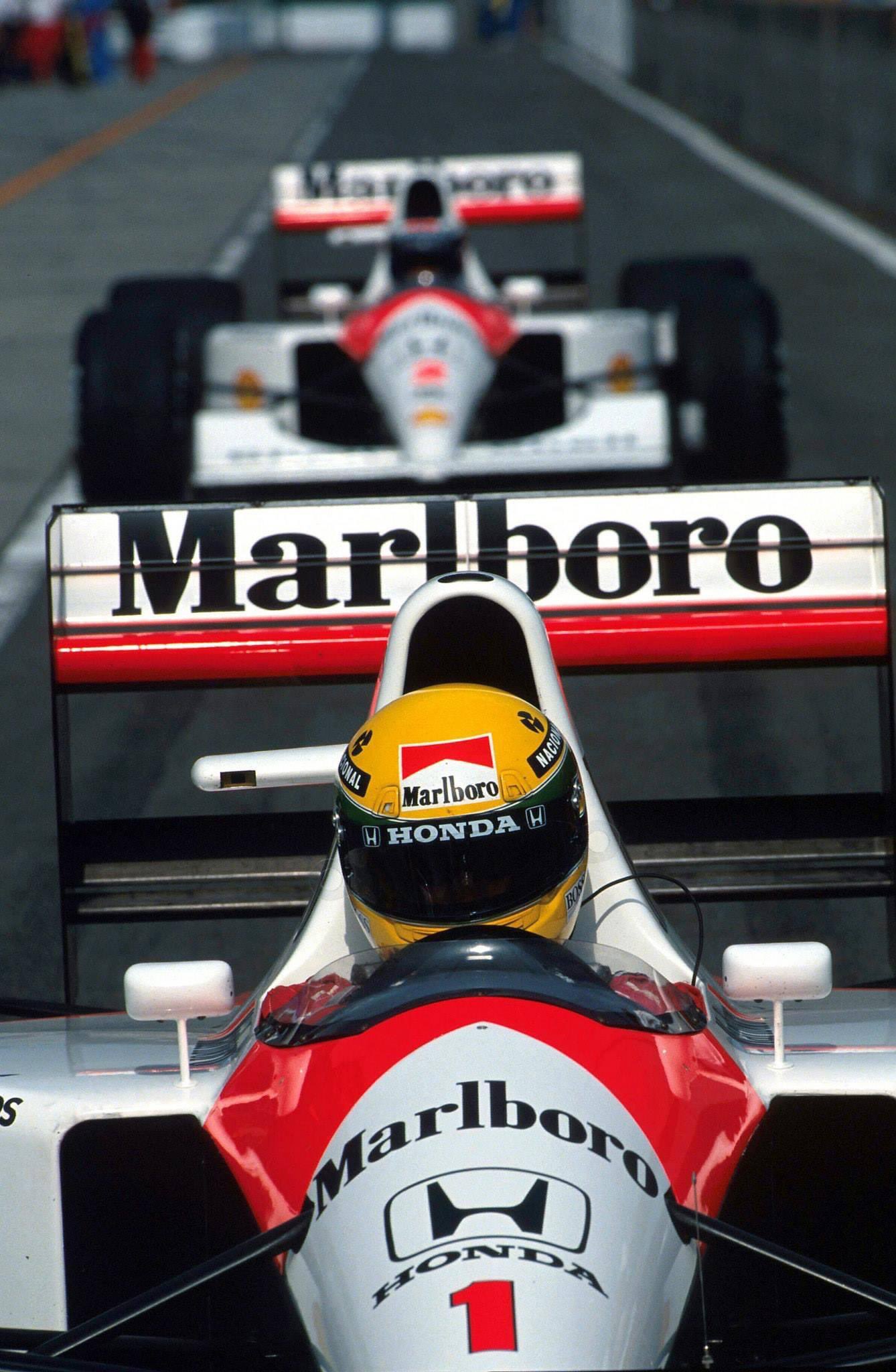Berger, McLaren Honda, 1991. #F1
