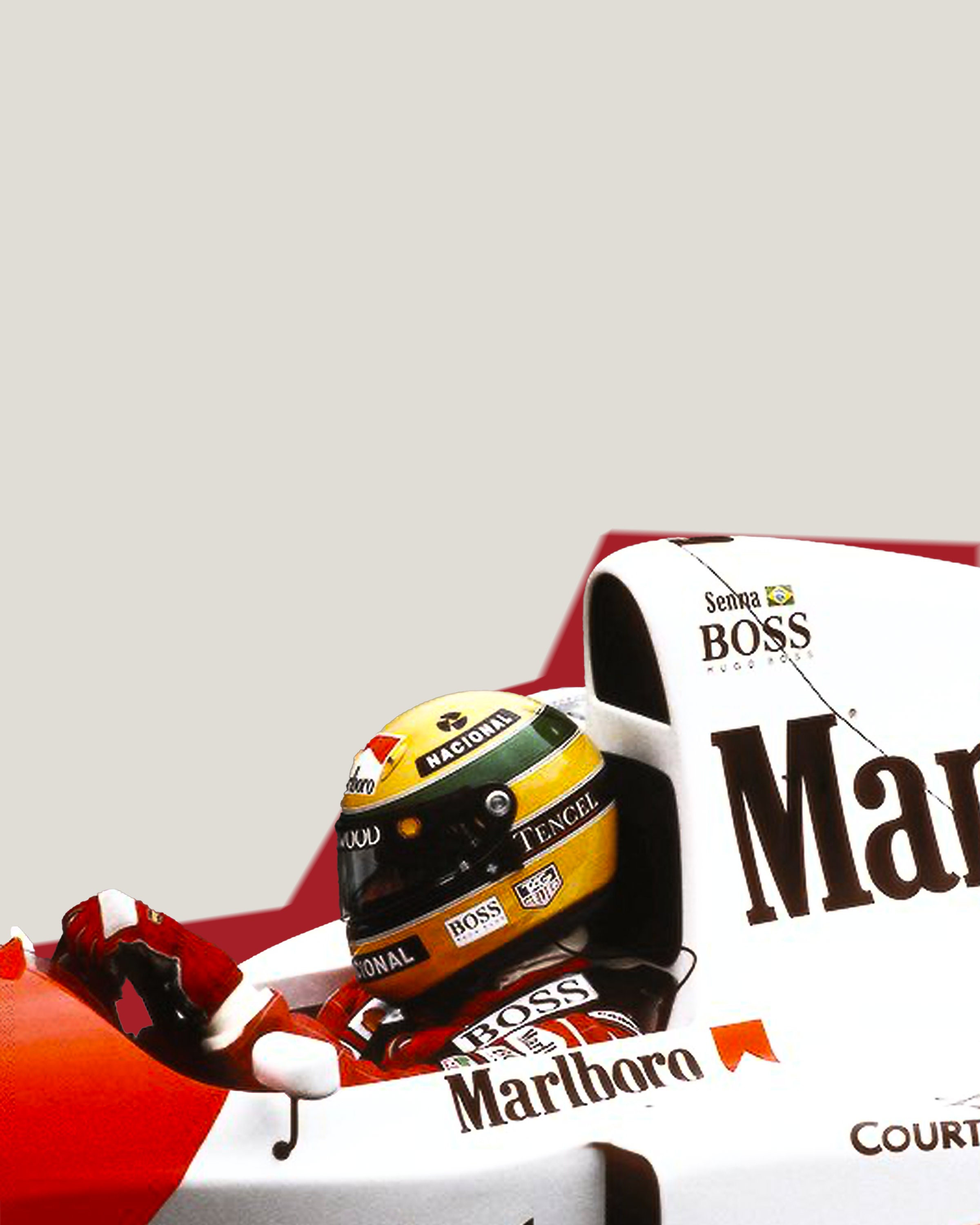 Ayrton Senna Formula 1 Digital Print