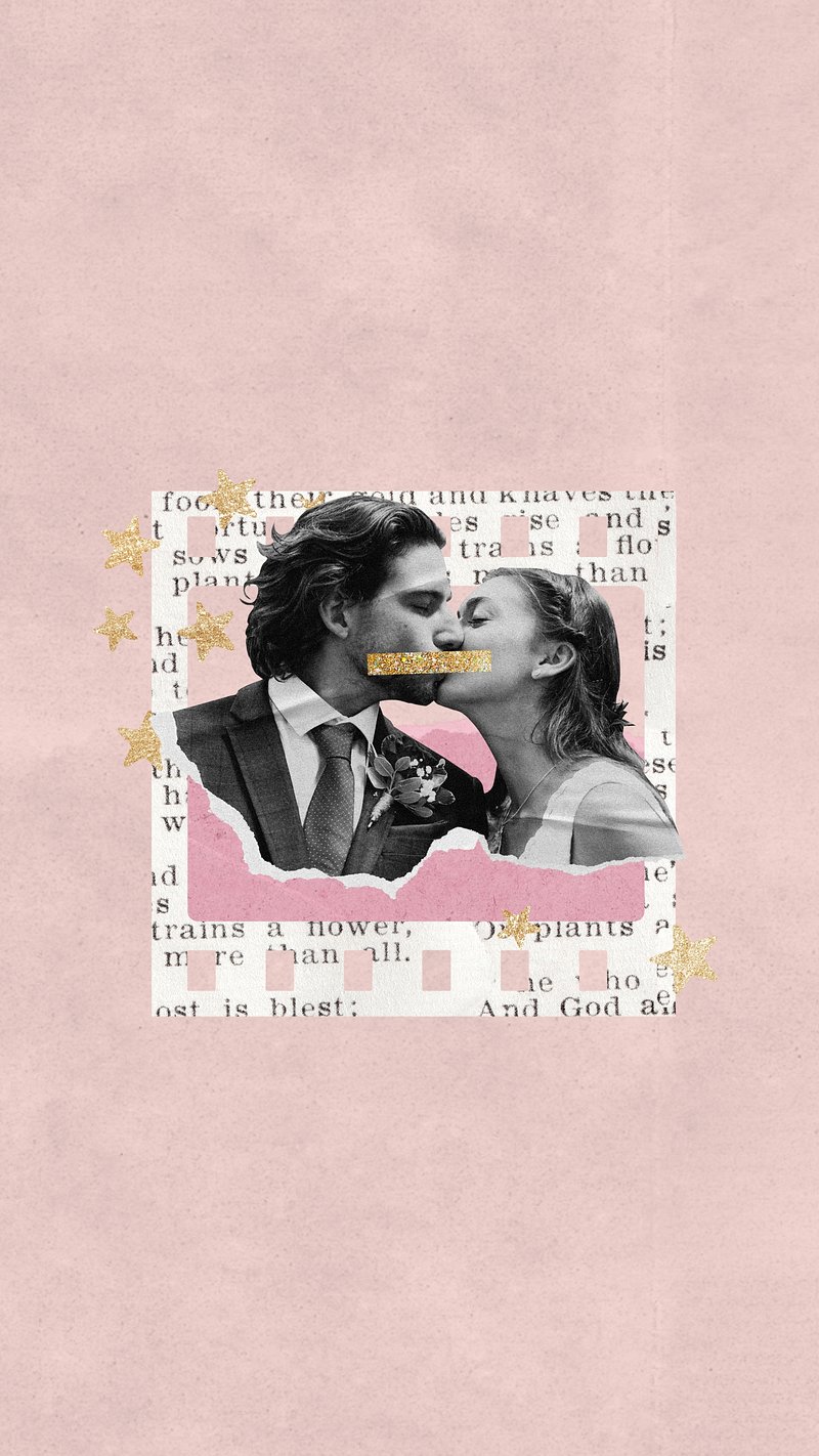 Wallpaper Kiss Aesthetic Image. Free