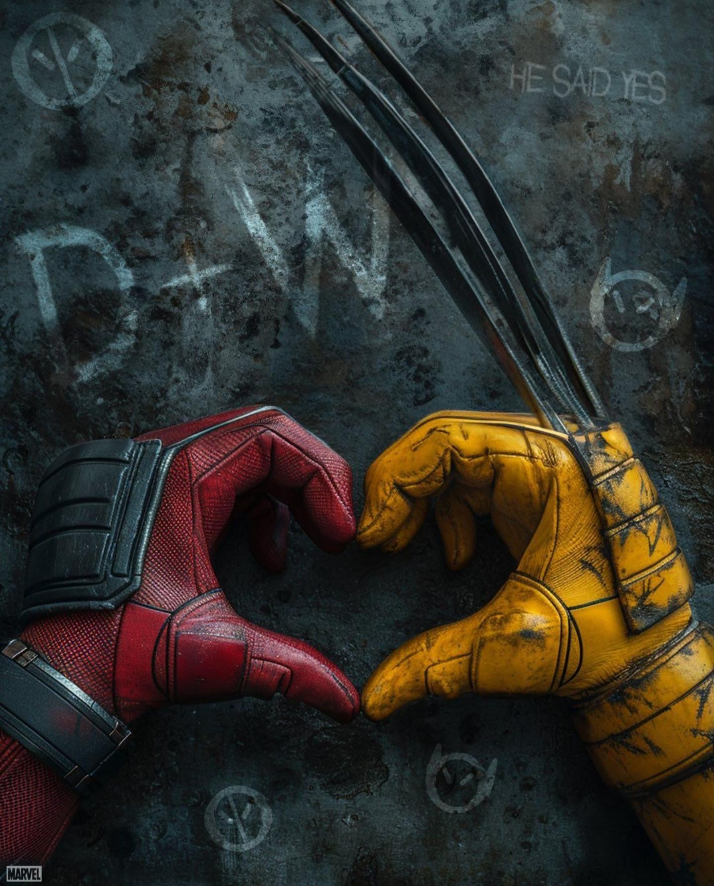 new poster for Deadpool and Wolverine