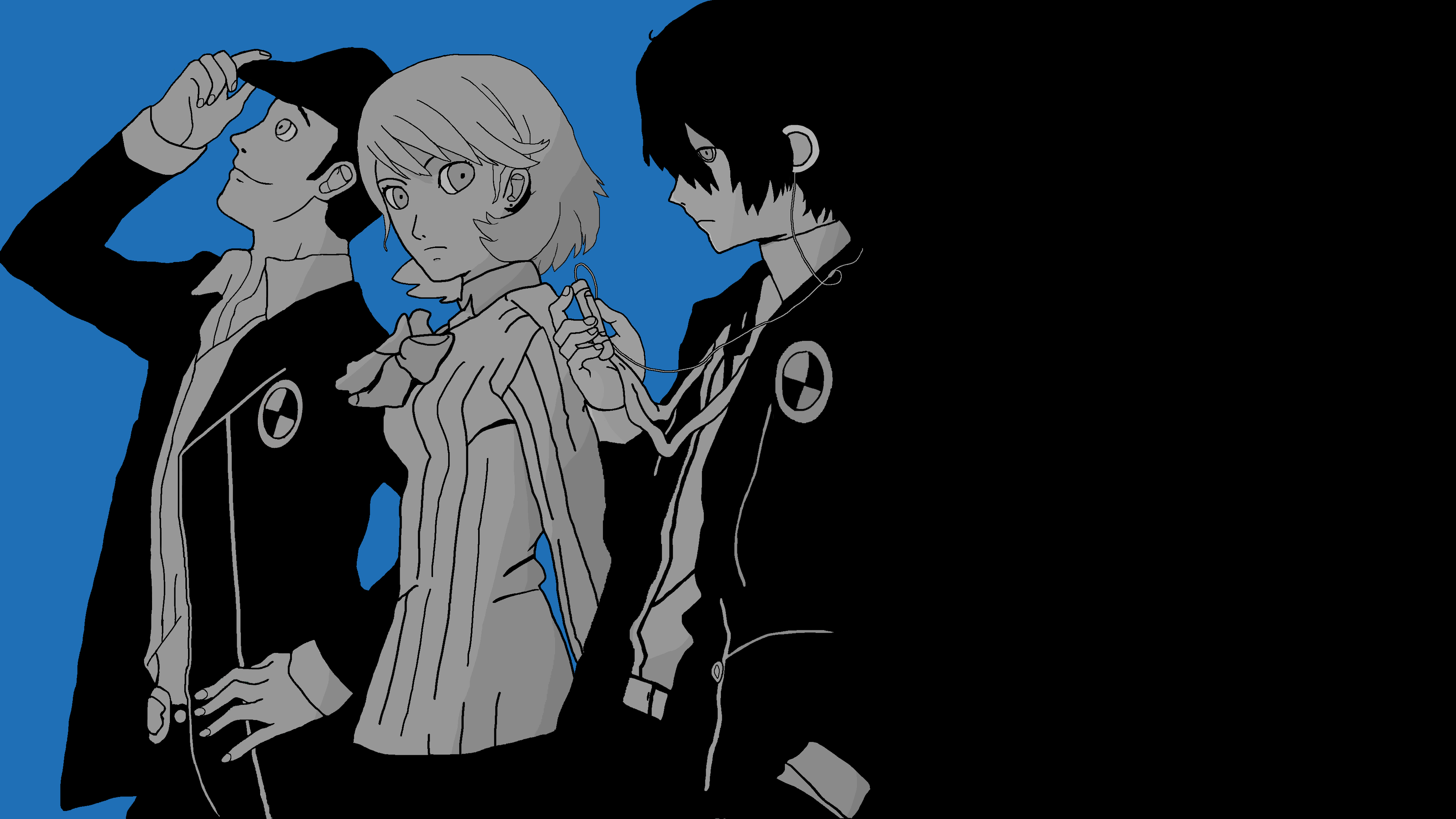 I tried to make a P3 wallpaper in