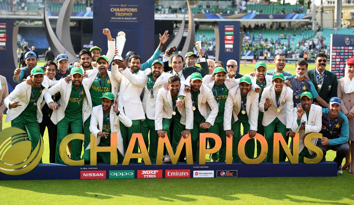 Pakistan clinch ICC Champions Trophy