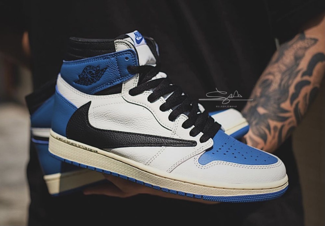 Travis Scott Fragment AJ1 High