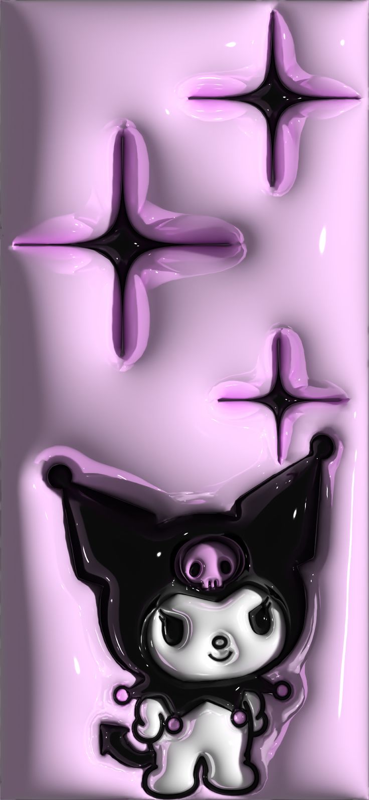 Kuromi Wallpaper 3D. Hello kitty