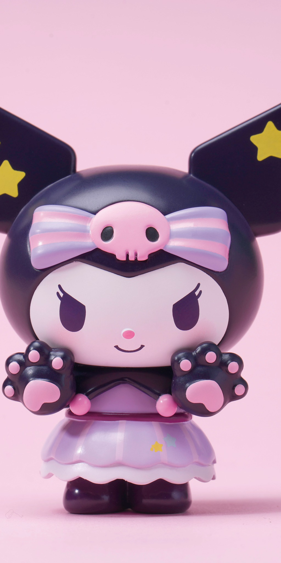 Kuromi Wallpaper 4K, My Melody, Pink