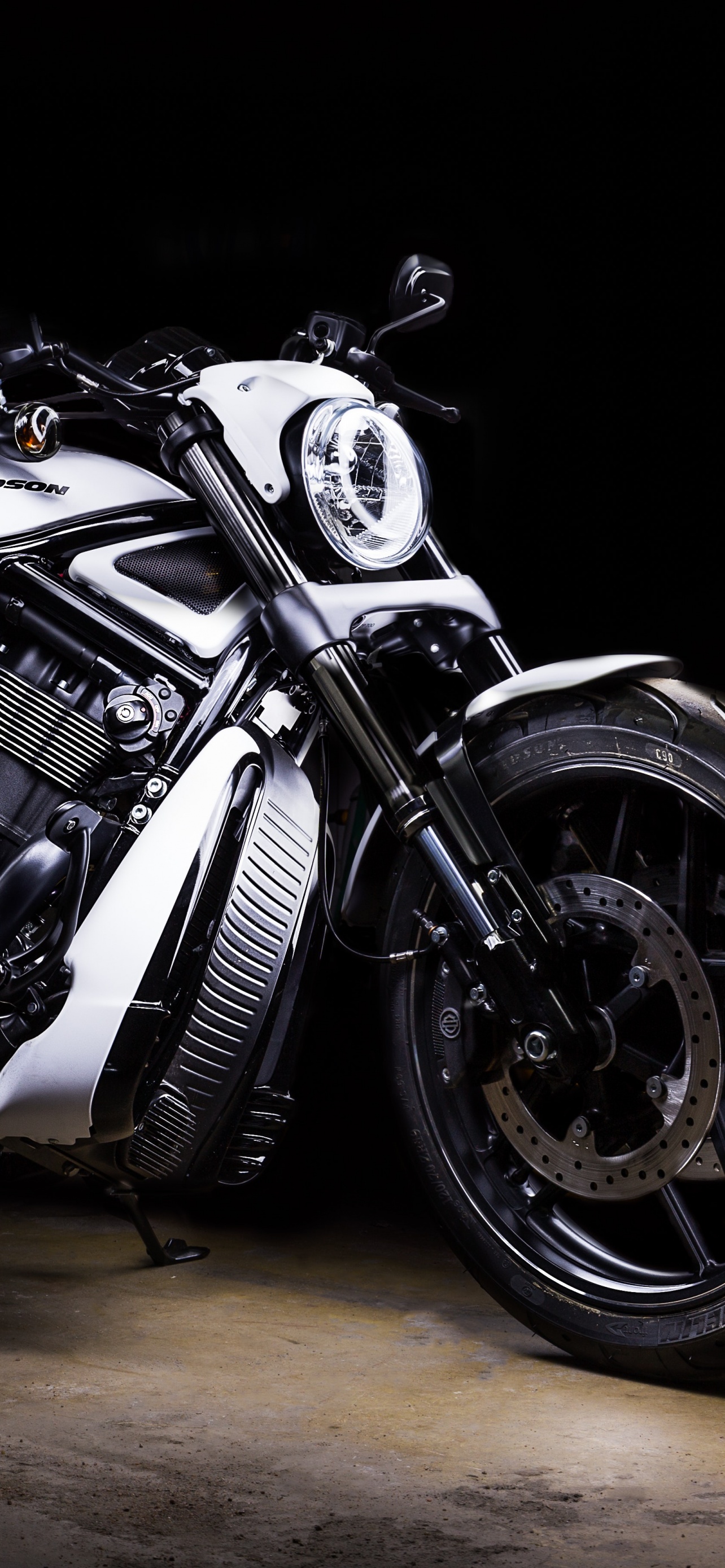 Harley Davidson Wallpaper 4K, Black