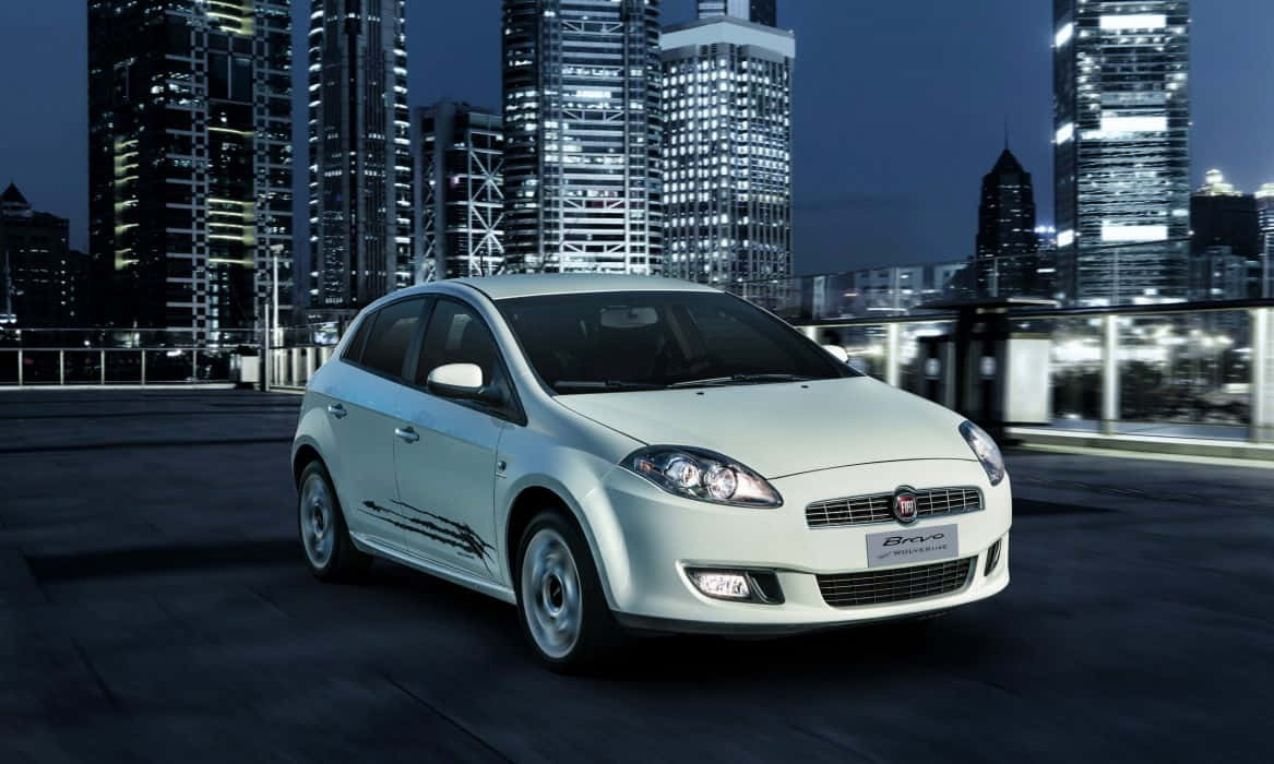 Download Sleek Fiat Bravo Driving On