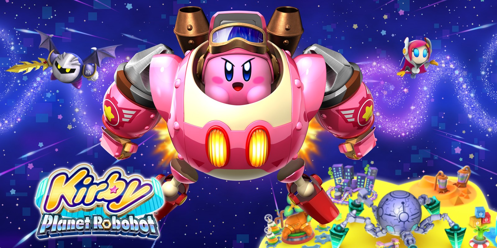 Kirby: Planet Robobot. Nintendo 3DS