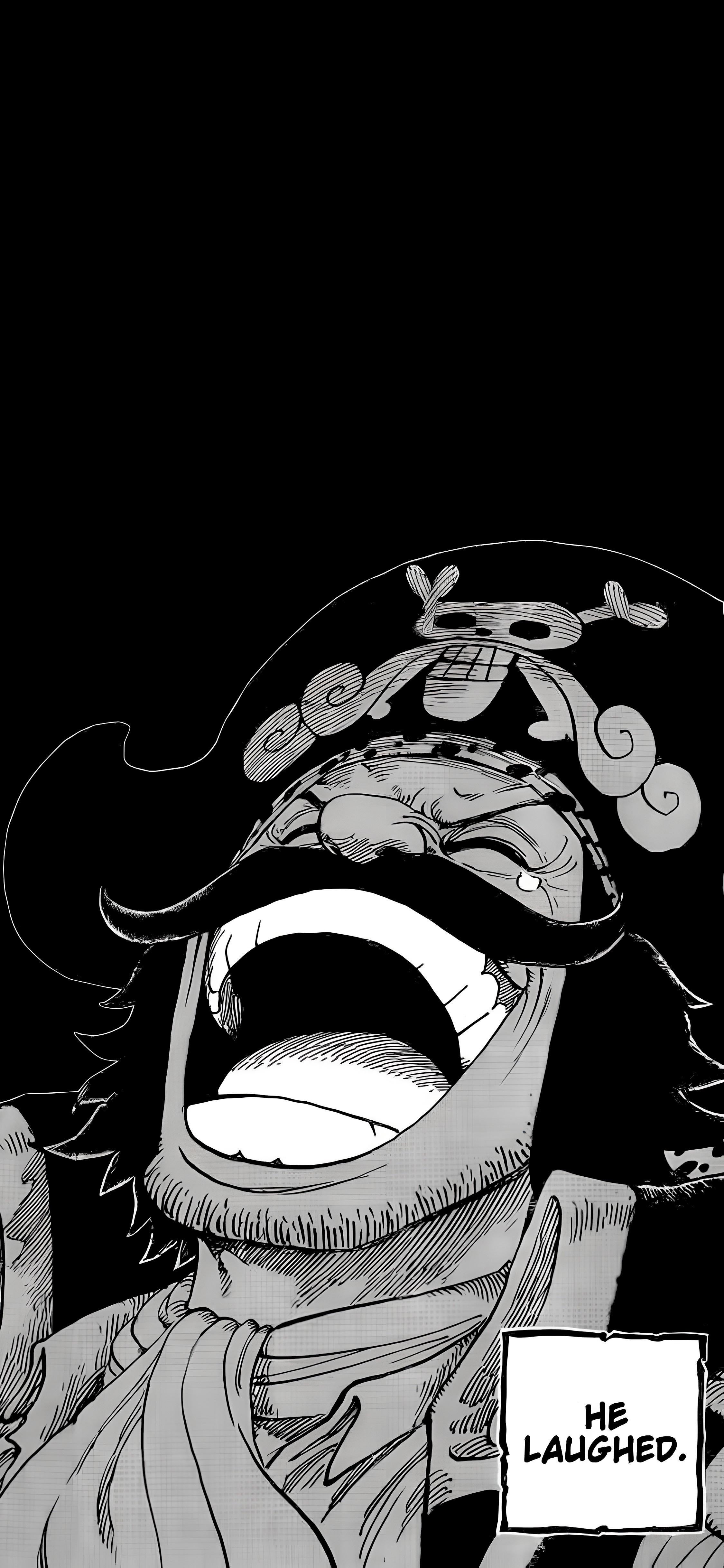 Gol D. Roger, “HE LAUGHED”, One Piece